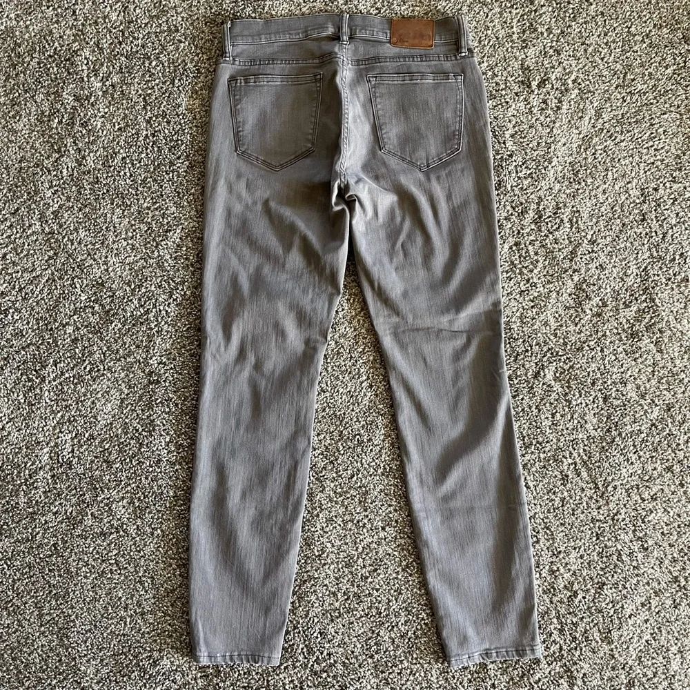 J.Crew Toothpick Skinny Gray Wash Stretch Jeans Size 29